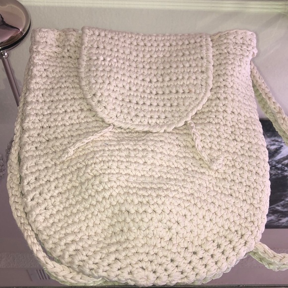 🌻Ivory Crochet Backpack🌻 - Picture 5 of 6